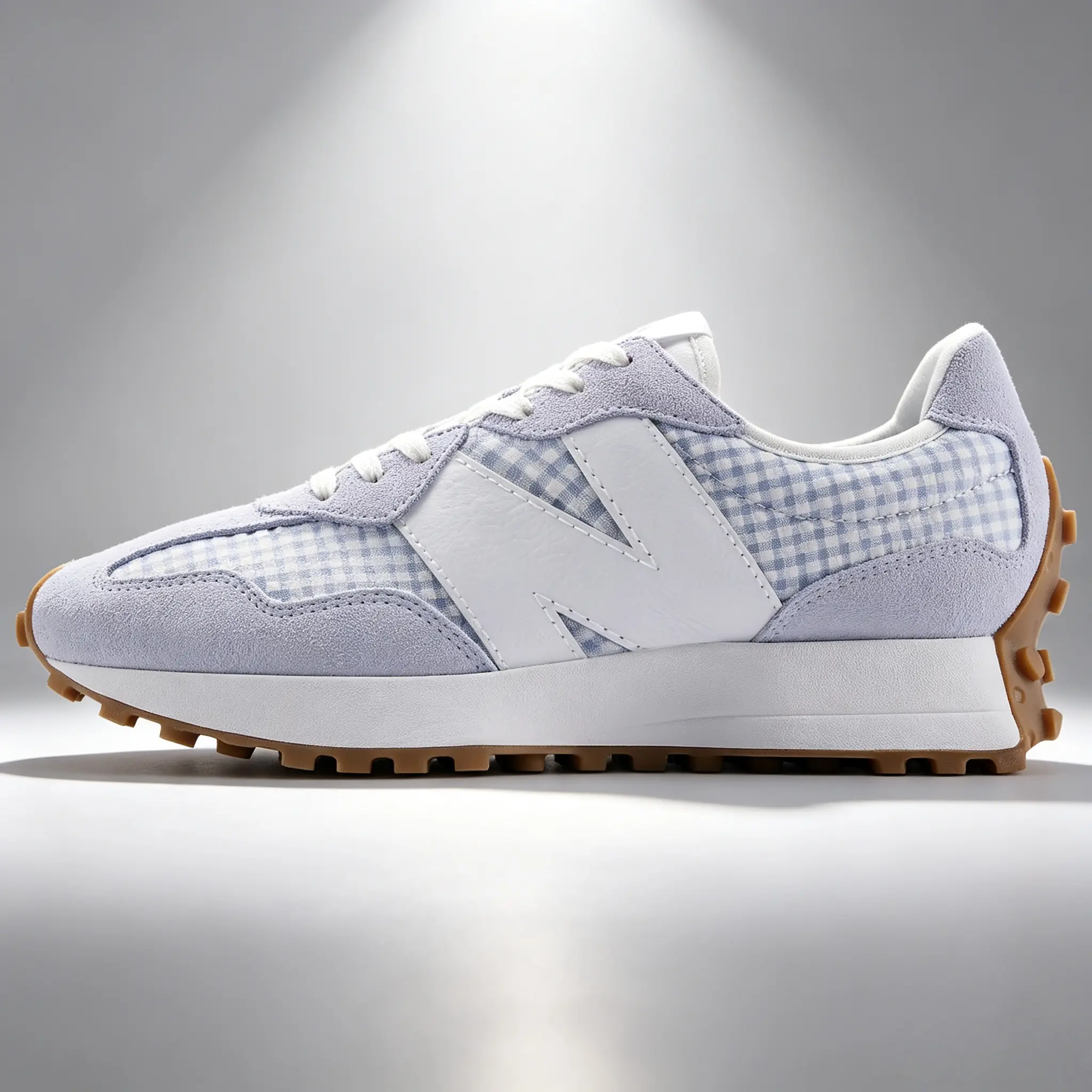 Women's New Balance 327 Casual Trainers, Oxford Blue Colorway