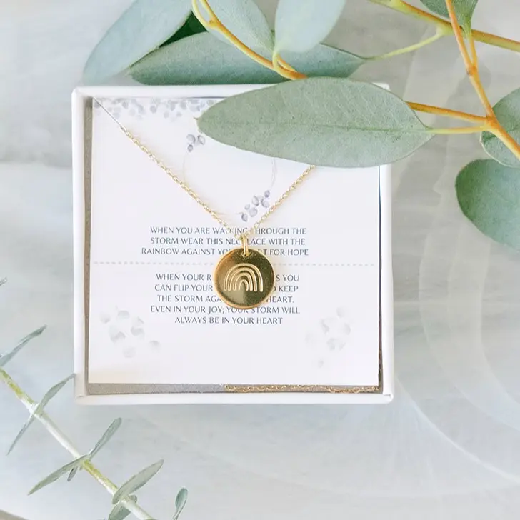 Miscarriage Necklace | Remembrance | Rainbow baby | Daily | Womens | Hope |