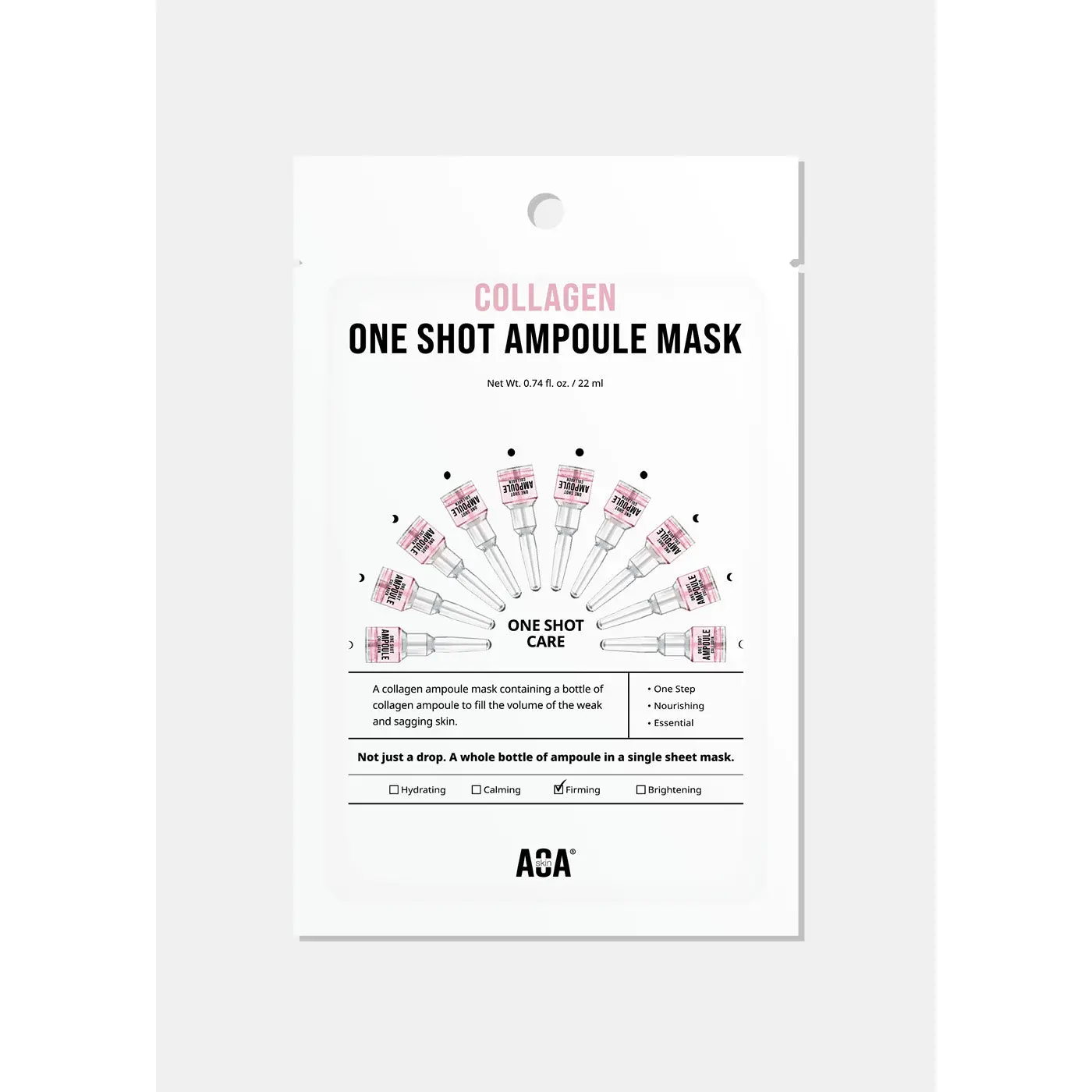AOA Skin Collagen One Shot Ampoule Mask