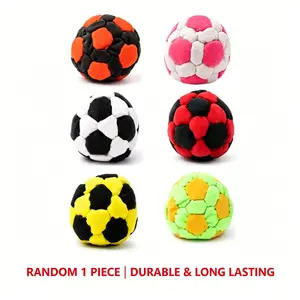 Hacky Sack Footbag | Soft Plush Soccer Style | 90s Nostalgia Toy Random 1PC