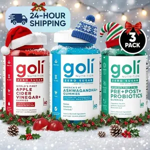 “Goli Zero Sugar Trio That Broke TikTok! Apple Cider Vinegar + Ashwagandha + Probiotics, All The Benefits, No Guilt!”