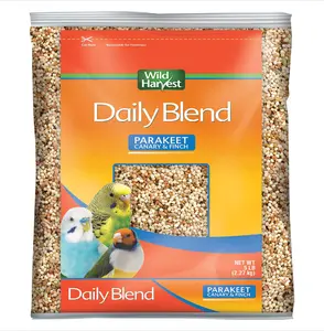 Wild Harvest Daily Blend Nutrition Diet Parakeet, Canary And Finch, Bird Food, 5 Pounds