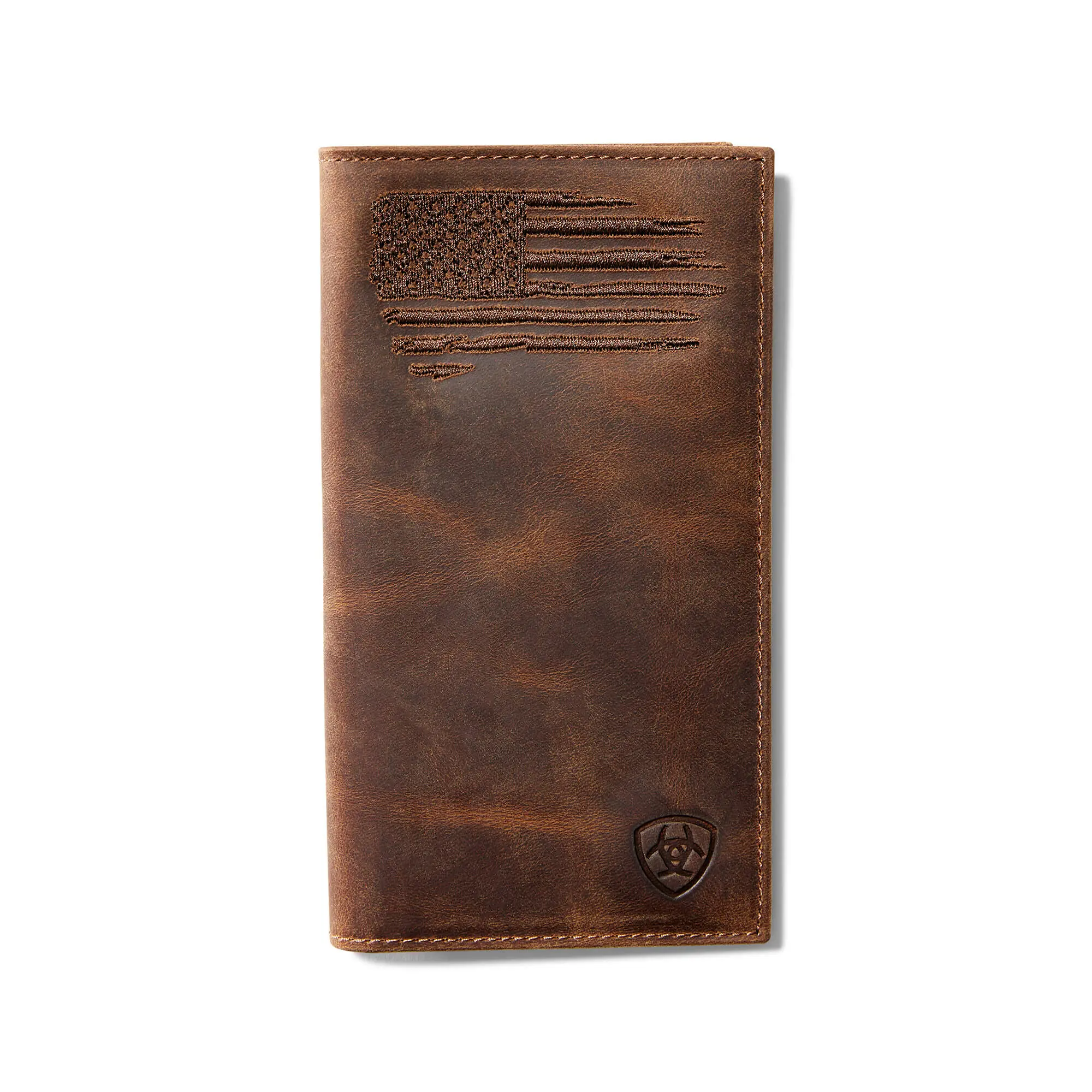 Men's Rodeo Wallet Patriot Flag Embroidery Men's Rodeo Wallet Patriot Flag Embroidery