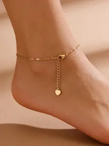 Stainless Steel Anklet Bracelet, Durable Stainless Steel Material, Simple Design, Minimalist Style, Perfect Gift, Everyday Wear Jewelry, Trendy Jewelry