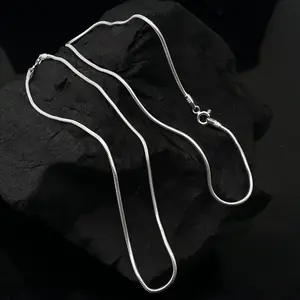 Handmade 1mm Round Snake Bone Necklace Classic Simple Design Suitable for All Occasions Christmas Halloween Valentine's Day Anniversary or as a Holiday Gift Buy 2 Get 1 Free