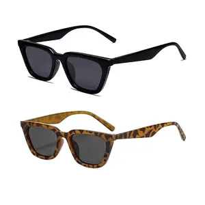 2 Packs UV Protected Retro Wayfarer Sunglasses for Men & Women Protective Premium Finish