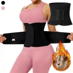Women Waist Belt, Compression Belt, Neoprene Sweat Waist Trainer Corset Trimmer Shaper Belt for Women Shapewear