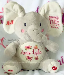 Personalized Singing Elephant