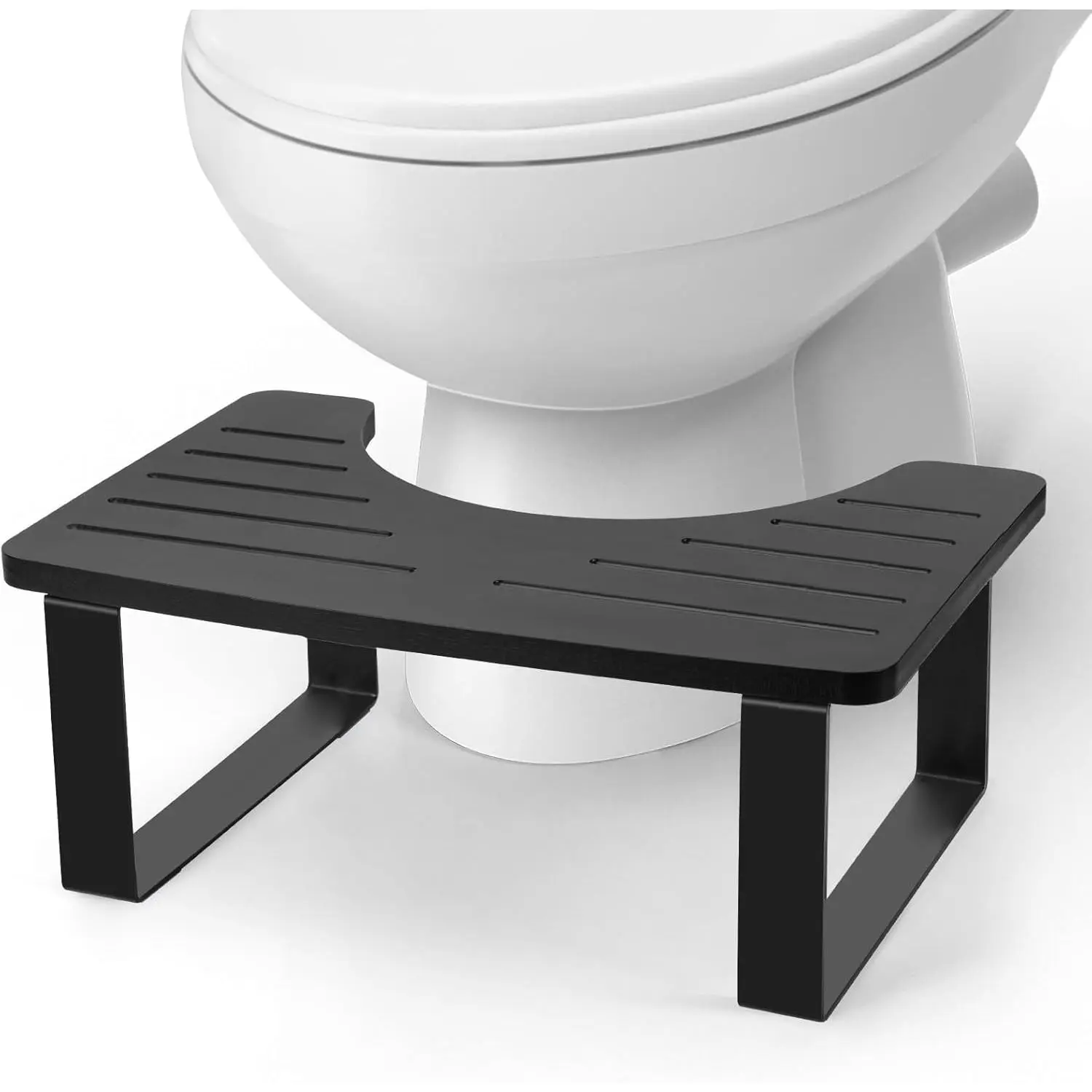 Toilet Stool,Squatty Potty,Squatty Potty for Adults,Poop Stool,Bathroom Stool,Potty Stool,Toilet Step Stool ,Poop Stool for Bathroom,Travel Squatty Potty (Black)