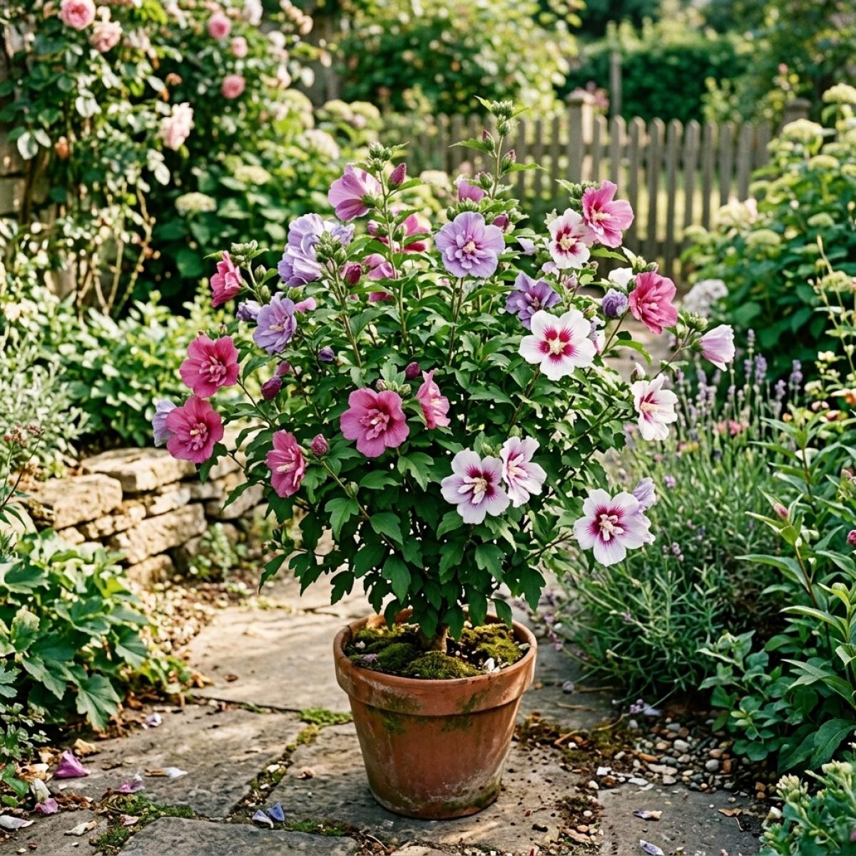 Fast Growing Hibiscus Seeds for Home Garden Decoration Non-GMO Easy to Grow Beautiful Flower Seeds for Balcony Yard Planting Hardy Perennial Flowers Seeds for Beginners