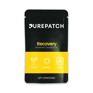 Recovery Wearable Nutrient Patch - Alcohol Relief with DHM, L-Glutathione, NAC & B Complex Blend - Party Recovery Patch