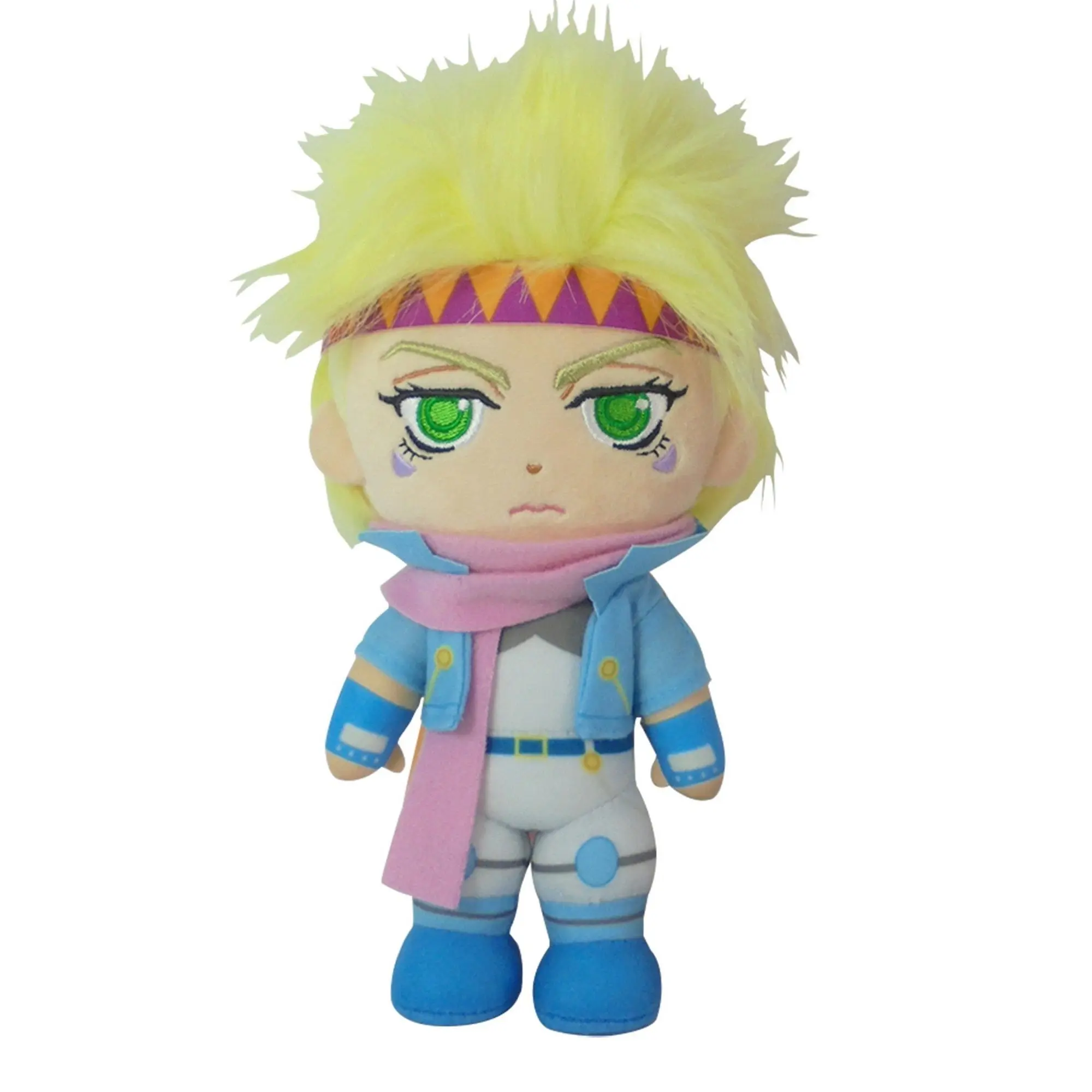 JOJO'S BIZARRE ADVANTURE - CAESAR ANTHONIO ZEPPELI MOVABLE VER. PLUSH 8" H