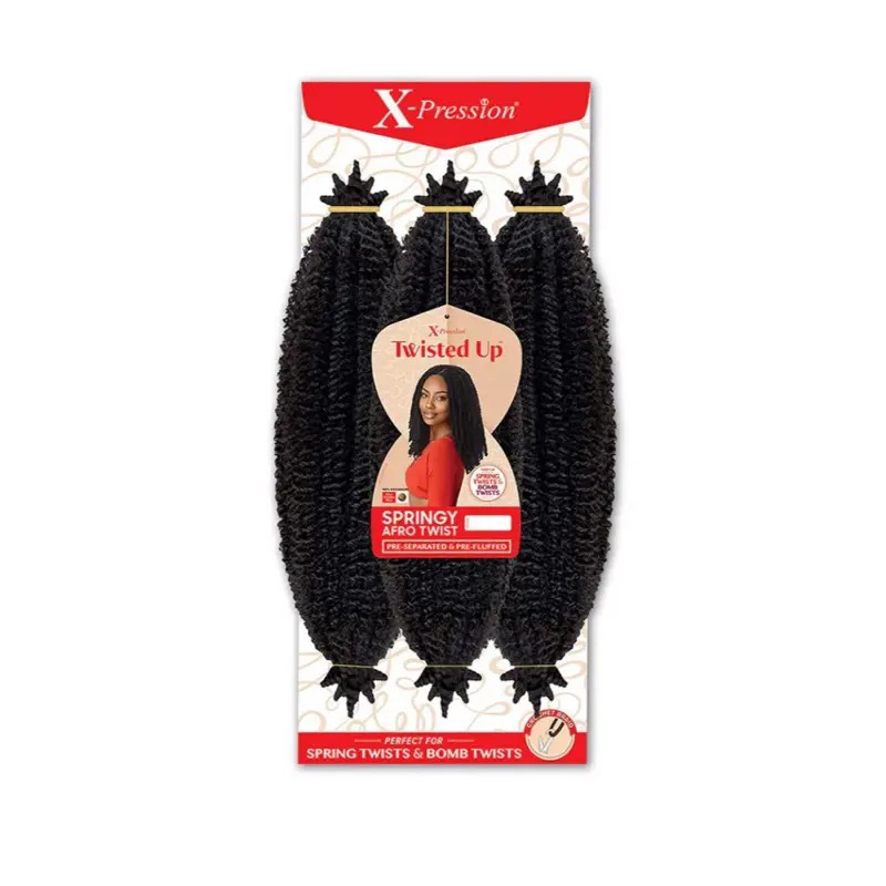 Outre X-Pression Twisted Up 3X Springy Afro Twist 16"