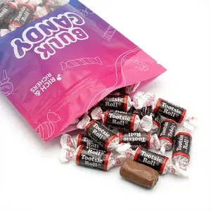Tootsie Roll Midgees, 1lb Bulk Bag (Approx. 70 Pieces), Mini Chewy Candies, Individually Wrapped Bulk Candy, Chocolate Candies, Perfect for Christmas Sweet Treats