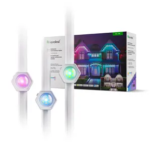 Matter Smart Multicolor Permanent Outdoor Lights Smarter Kit with Cable Covers 98ft (30m)