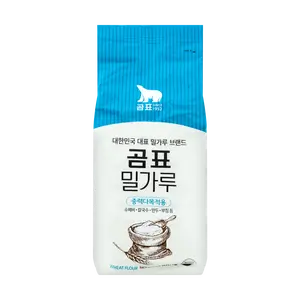 GOMPYO Premium All-Purpose Flour 1kg - Korean Style Baking & Cooking Flour for Dumplings, Pancakes, Noodles - Unbleached, No Synthetic Additives