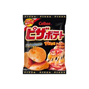 CALBEE Japanese Thick Cut Potato Chips Cheese Pizza Flavor 72g