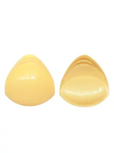 Double-Sided Sticky Bra Inserts, Croppable Triangle Design, Invisible Self-Adhesive Backless Push-Up Pads for Underwear & Swimwear Use