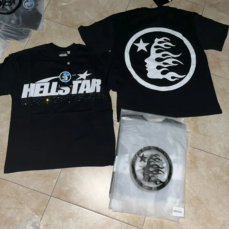 Unisex casual short sleeve shirt hellstar