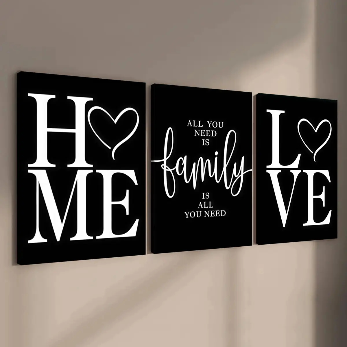 3 wooden frame canvas, Canvas Art And Prints For Walls, Creative Design Print, colorful art poster, living room, corridor decorative wall art, high-definition printing, waterproof artwork, Inspirational Wall Art, Aesthetic Wall Decor
