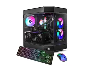 iBUYPOWER Y60 Gaming PC Desktop - Intel Core i9 14900F, NVIDIA GeForce RTX 4060 Ti 8GB, 32GB DDR5 RGB RAM, 1TB NVMe SSD