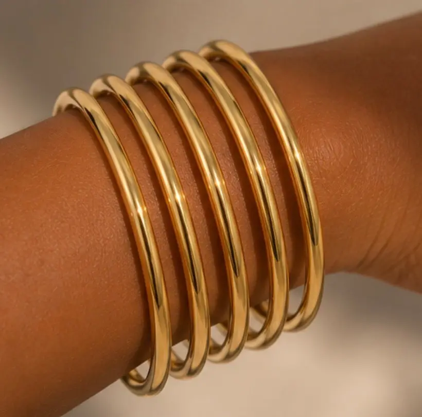 thin loop bangles