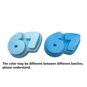 Squishy Number 67 Maltose Slow Rebound Squeeze Toys Stress Relief Sensory Fidget Toy 67 Series Squeeze Toy Decompression Toys