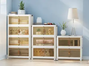 AECOJOY Storage Box Super Large Foldable with Lid Large Stackable Bins Customizable Design for Home & Office Organization High-Quality Sturdy Material Organiser