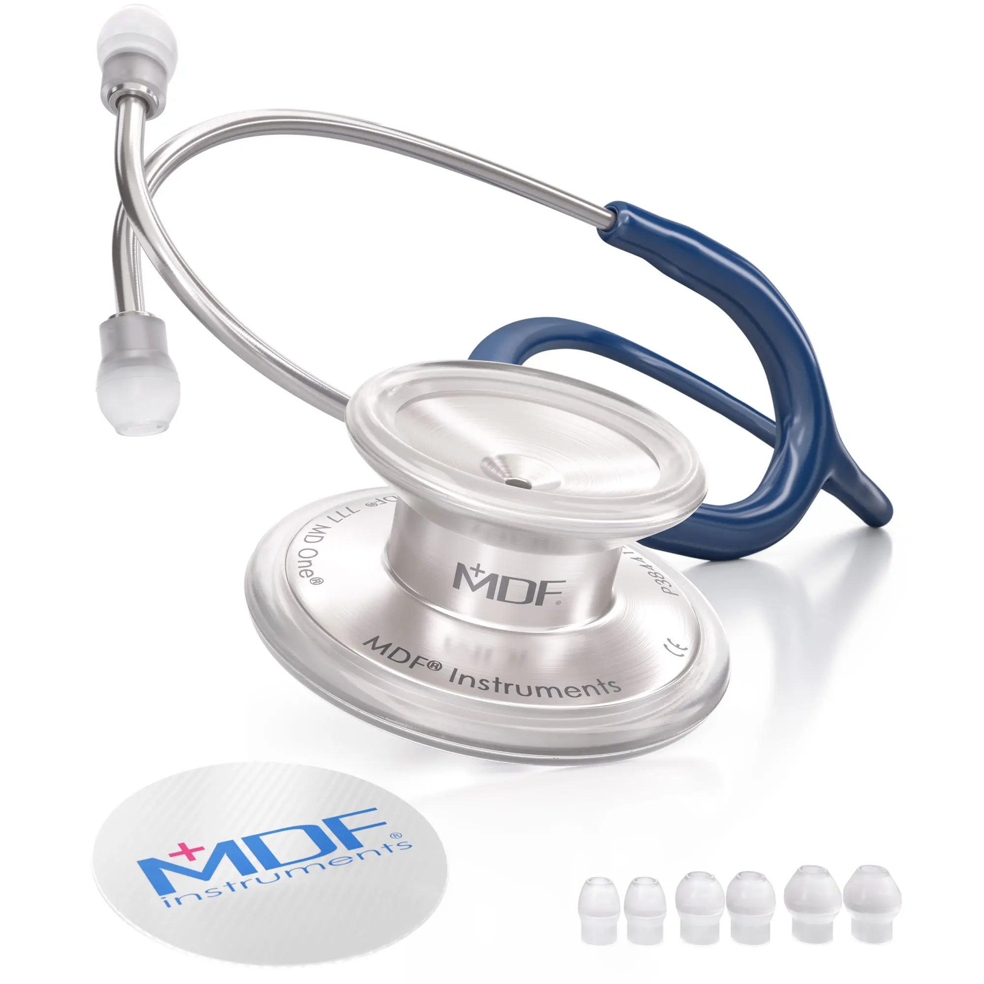 MD One® Adult Stethoscope - Navy Blue
