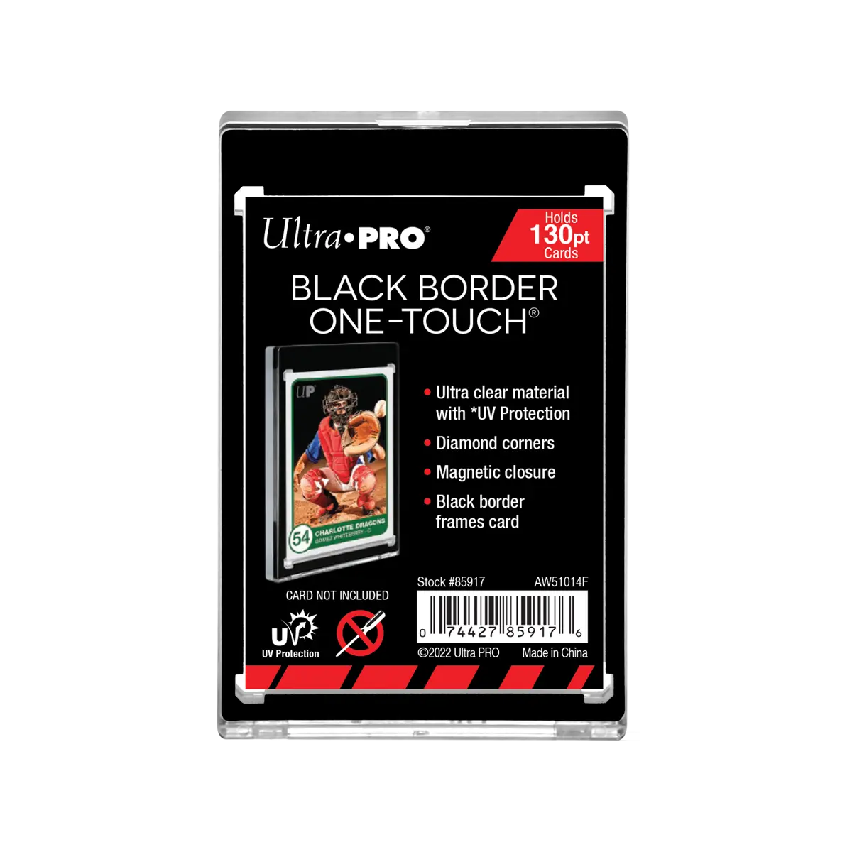 130PT Black Border ONE-TOUCH® Magnetic Holder