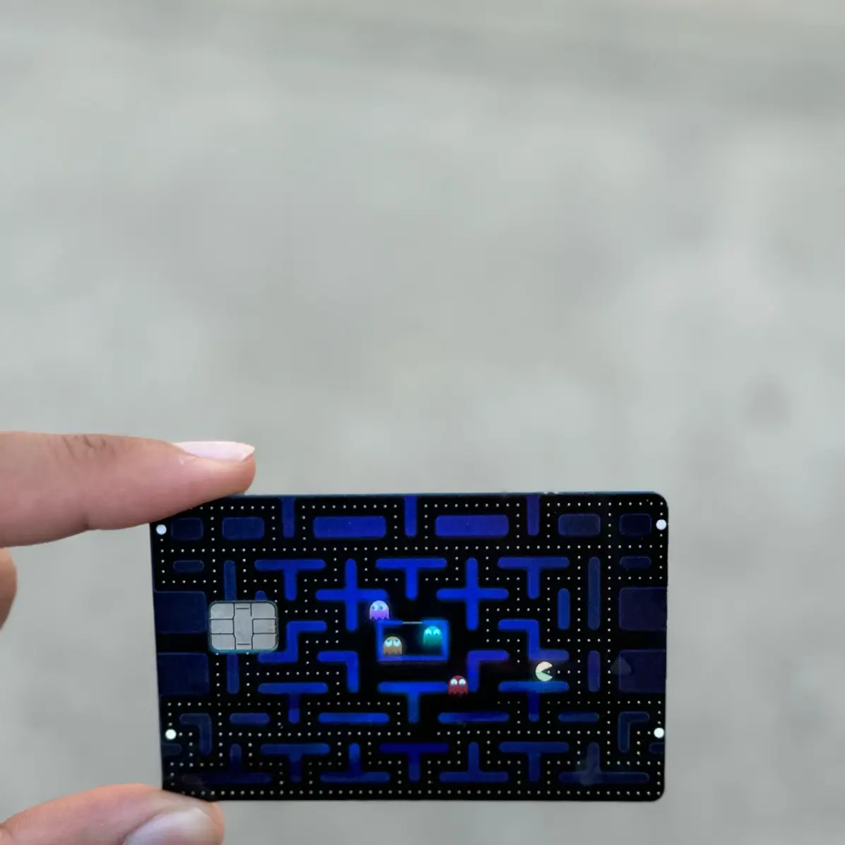 PAC Ghost Debit Card Sticker
