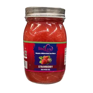 Wildcrafted Organic Strawberry Sea Moss Gel