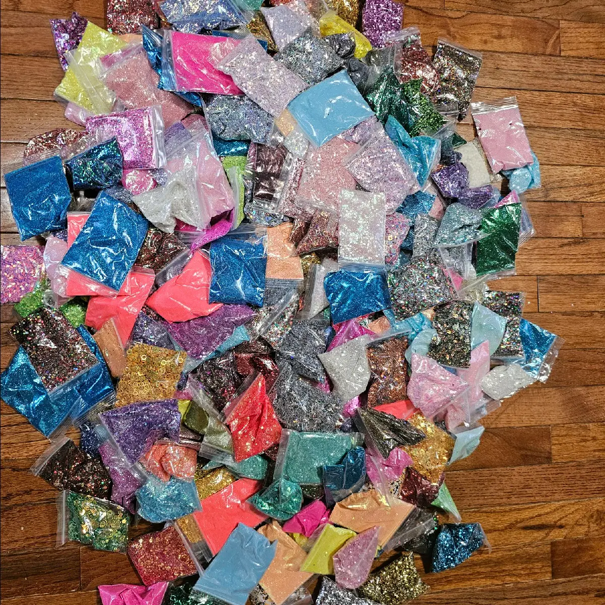 Cosmetic Grade Mystery Glitter Bundle - 100oz (100x1oz Bags)