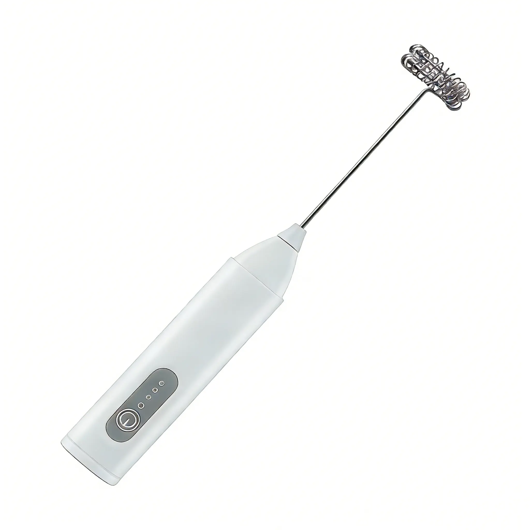 Rechargeable Coffee Frother Handheld Milk Frother Electric Blender Whisk Drink Mixer Mini Foamer for Lattes Cappuccino Matcha Hot Chocolate Compact Portable