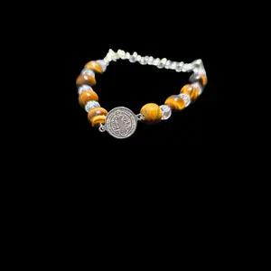 San Benito crystals bracelets with adjustable chain