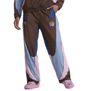 PUMA Mens X Kidsuper Hoops Pants Casual Pockets - Brown