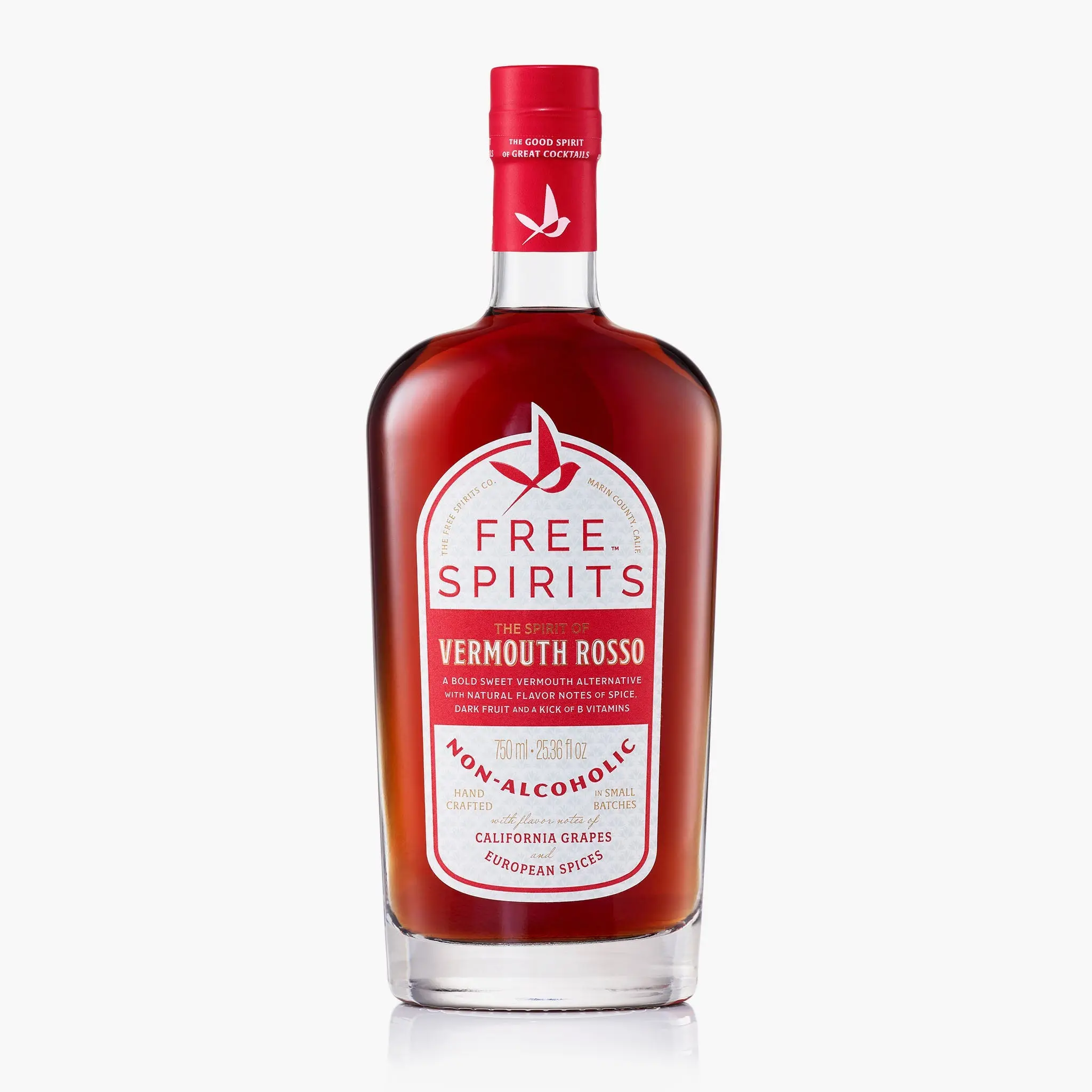 Free Spirits Non-Alcoholic Sweet Vermouth Alternative Beverage