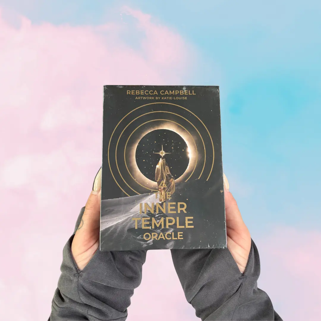 Rebecca Campbell The Inner Temple Oracle: A 44-Card Deck and Guidebook with Artwork by Katie Coase for Spiritual Guidance