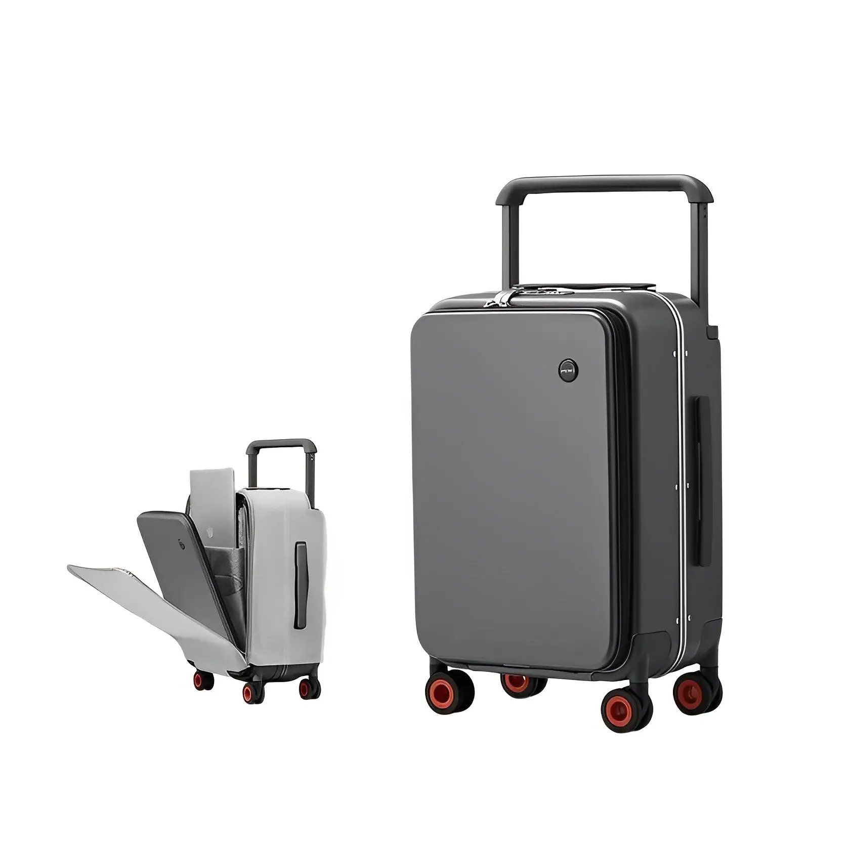 BigBag SC-01 Gray Luxury Multi-Functional Travel Suitcase