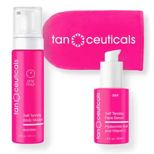 Tanceuticals Luxury Express Mousse + Face Serum Kit