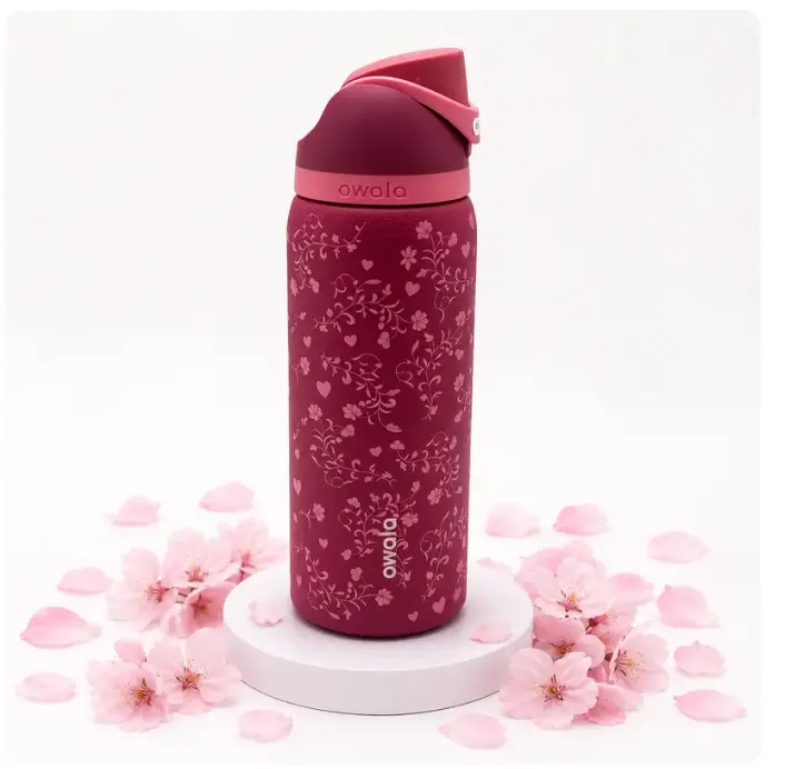 Owala FreeSip Limited Edition Love Letter Pink Heart Insulated Water Bottles Owala FreeSip Limited Edition Love Letter Pink Heart Insulated Water Bottles
