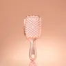 UNbrush Mini Chrome Hair Brush, Mini Size, Gentle Detangling, Reduces Breakage, Anti-Static, Vented Cushion, Holiday Special Edition, Gift Ideas
