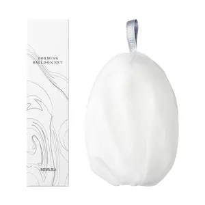Foam Face Wash Soap Foaming Net, 4 Layer Mesh Soap Bag , Marshmallow Whip Maker for Skin Care and Face Wash White Comfort