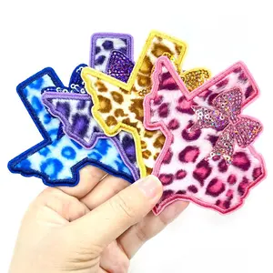 Fashionable Leopard Print Patch, 4 Counts/set DIY Embroidery Patch, DIY Clothing Decoration for Clothes, Jacket, Hat, Trucker Hat, DIY Gift