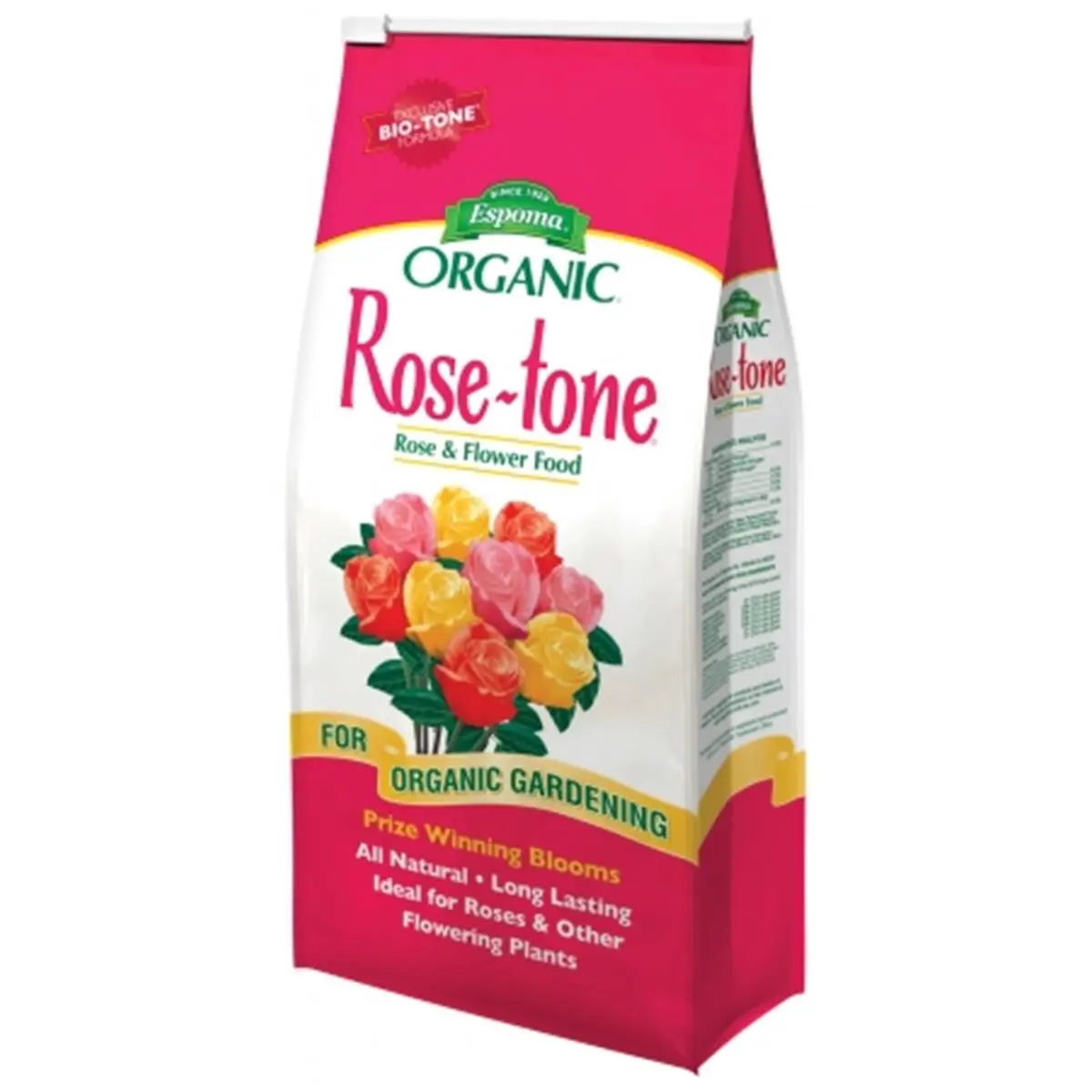 Espoma Rose Tone Garden Fertilizers - 18lb Bag, Organic All-Natural Garden Supply Blend, Biological Boost for Improved Plant Growth