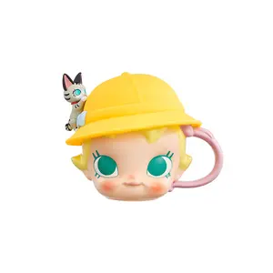 POP MART Baby Molly & Baby Tabby Series-Big Head Ceramic Cup