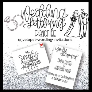 Wedding Invitation Practice Pack Wedding Invitation Practice Pack
