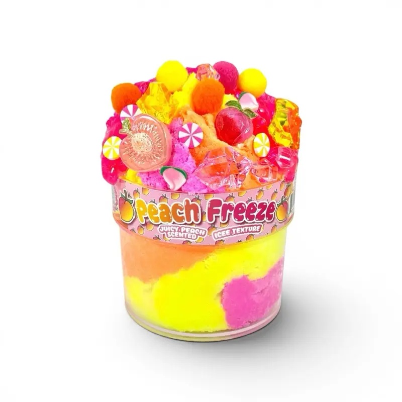 Peach Freeze Cloud Slime - Scented Cloud Base