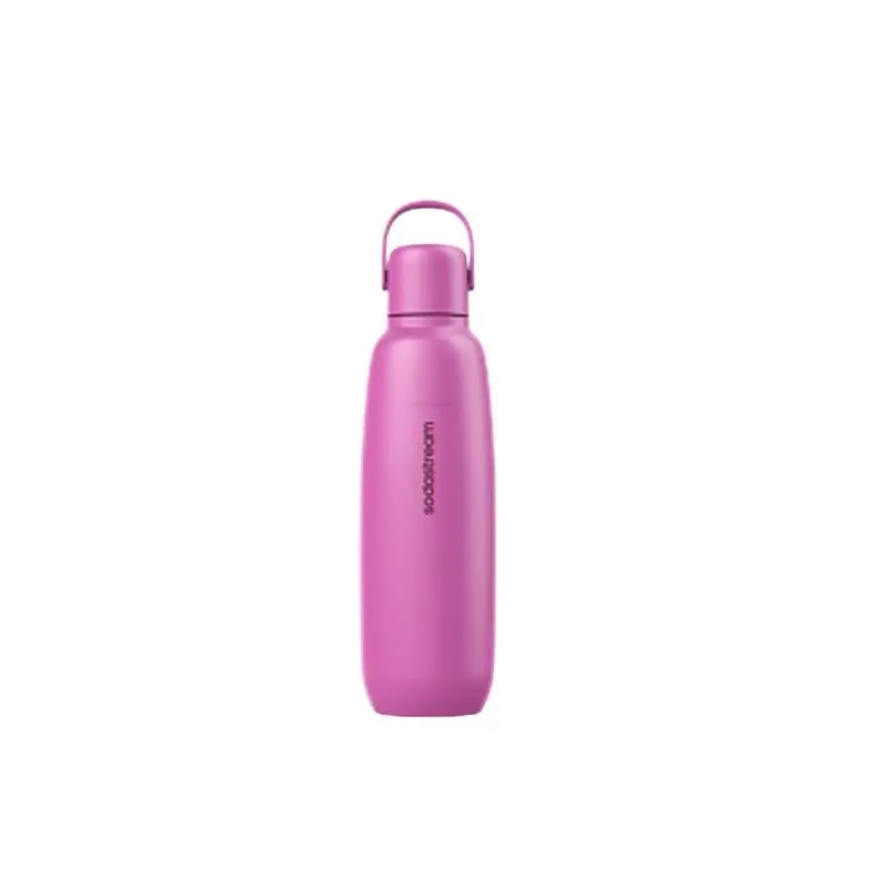 Soda Stream 6093976 30 oz Fizz & Go Carbonator Bottle - Pink