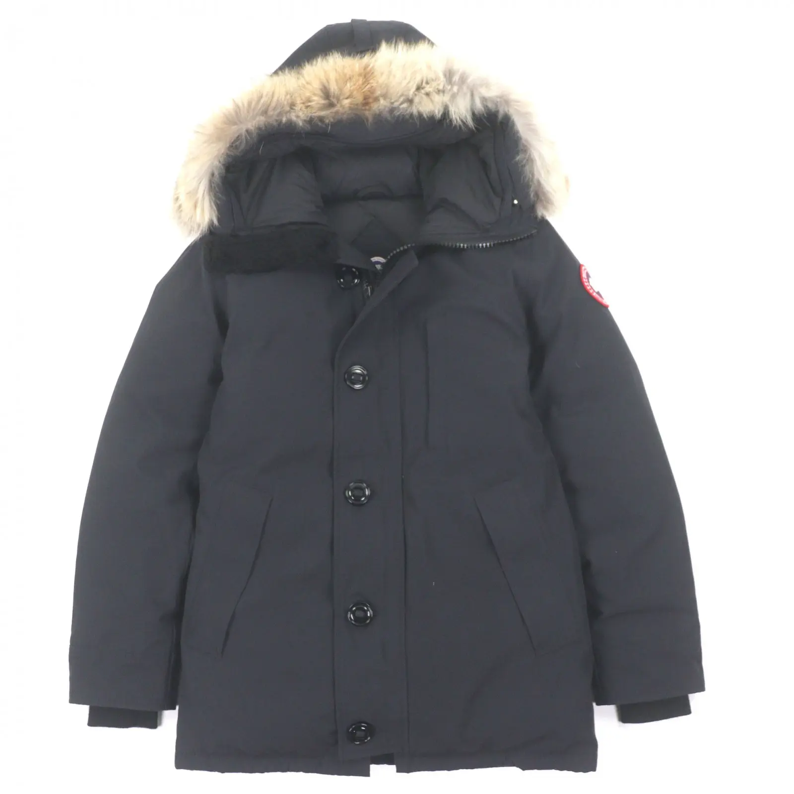 Pre-owned Canada Goose Polyester Small Leather Goods Jasper Down Jacket